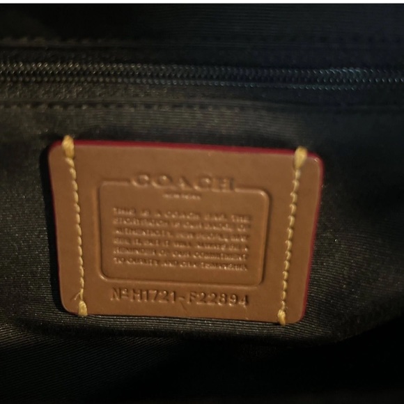 RARE Coach Charlie Backpack Bear Face F22894 - Picture 9 of 9